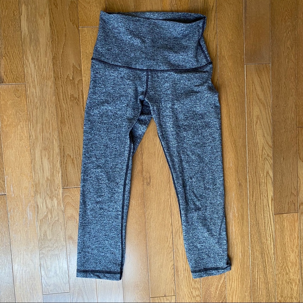 lululemon capri spacedye leggings - size 4